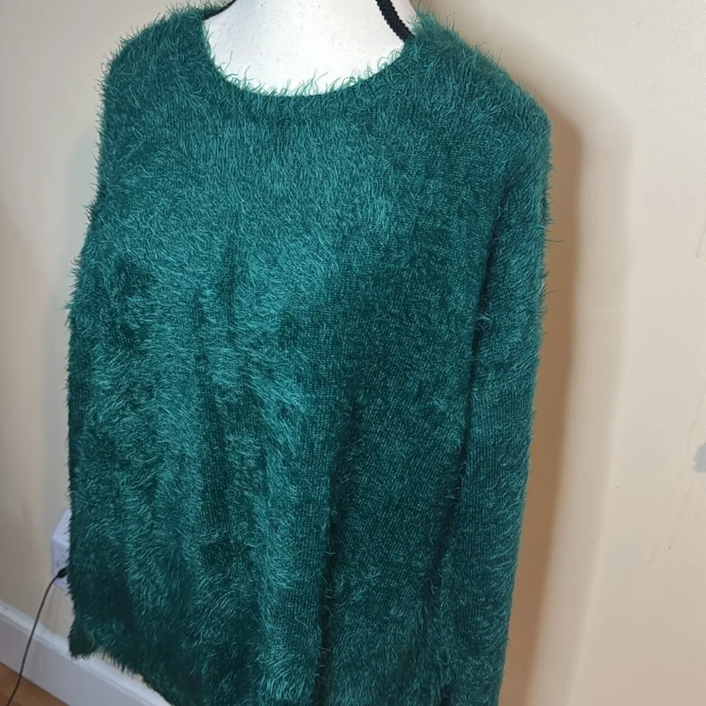 Show Me Your MuMu Feel‎ Good oversized Sweater in Emerald, Size S